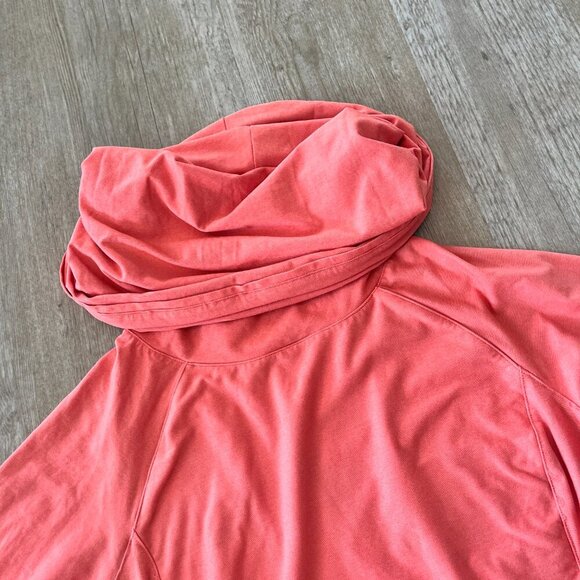 Womens Zero Restriction Salmon Super Cowlneck Turtleneck Pullover - S - Picture 2 of 6
